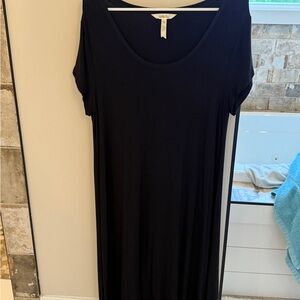 Matilda Jane Black Sheath Maxi Dress